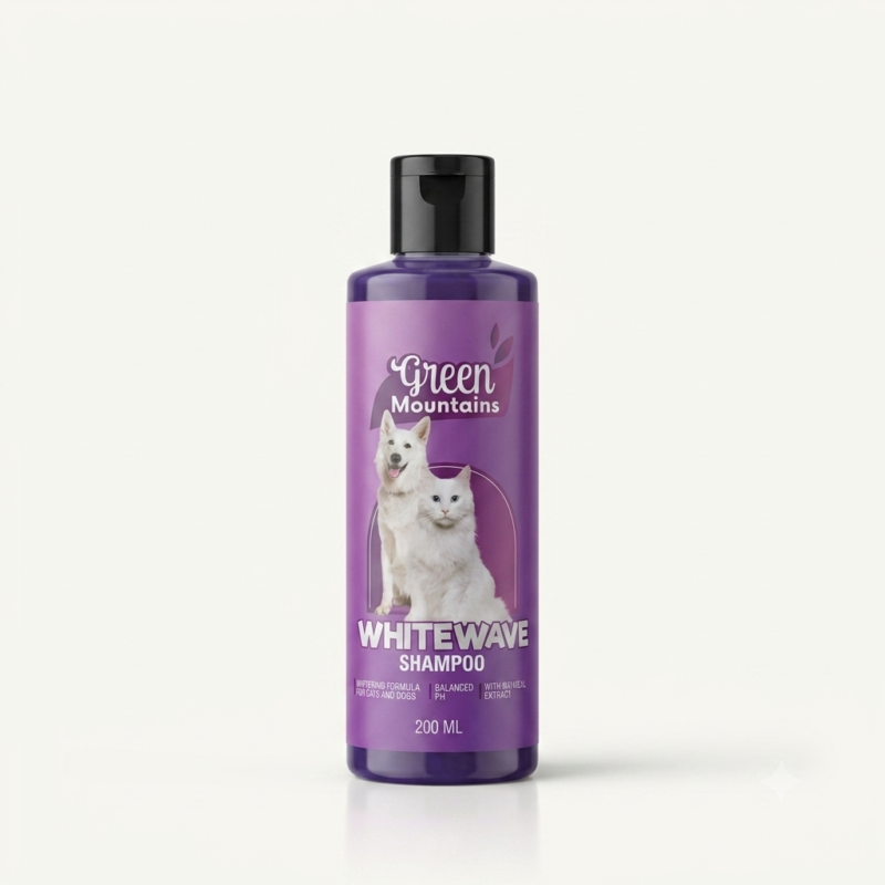 WhiteWave Whitening Shampoo for Dogs & Cats | 200 ml